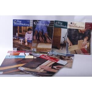 Fine WoodWorking, Magazine, Set of 9 Issues, 1991-1993, Illustrated, Guides, 742
